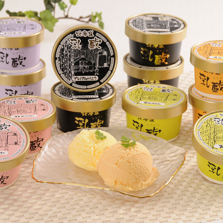＜小田急＞ 「乳蔵」北海道アイスクリーム5種12個 「乳蔵」北海道アイスクリーム５種１２個