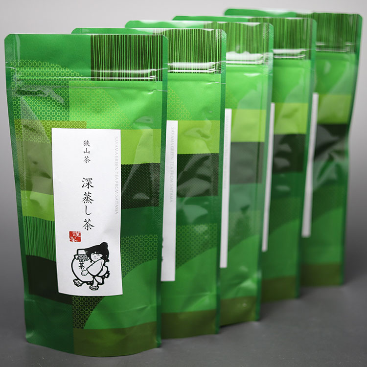 ［狭山茶製造元長峰園］深蒸し狭山茶５本セット