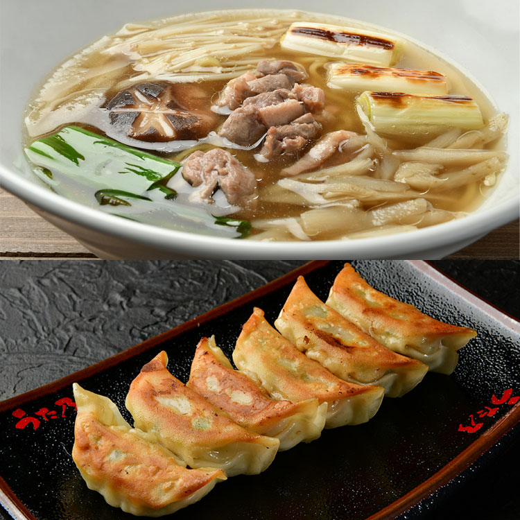 ［うた乃総本店］かも吸いちゃんぽん２食＋手作り一口餃子２０個