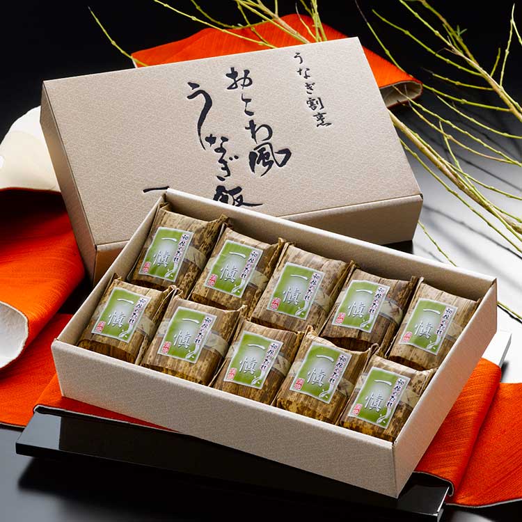 愛知　うなぎ割烹「一愼」　おこわ風うなぎめし　６０ｇ×１０