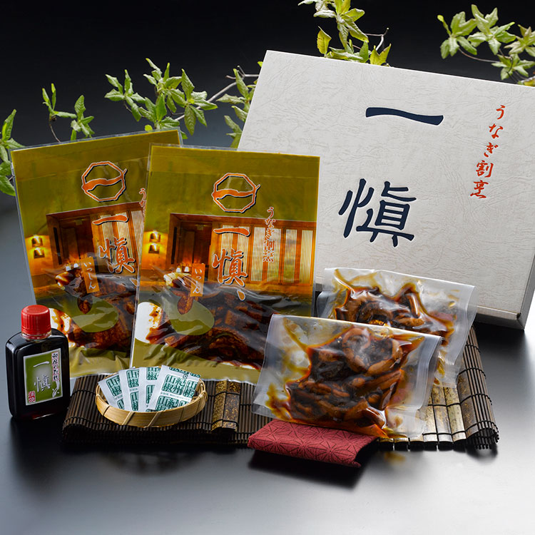 愛知　うなぎ割烹「一愼」　うな丼セット