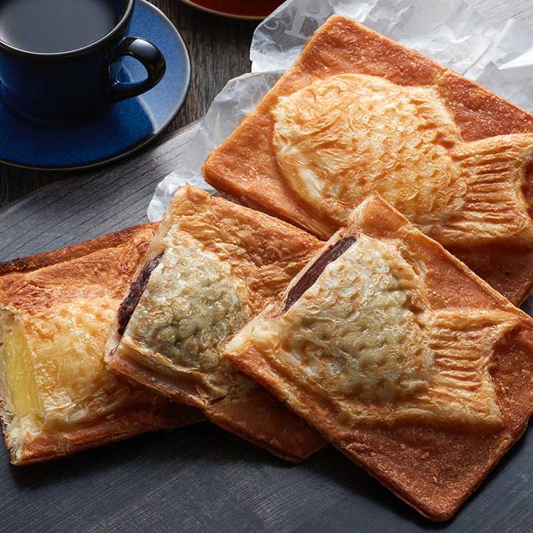 クロワッサン鯛焼き３種セット　計１０個　９２０１１６４