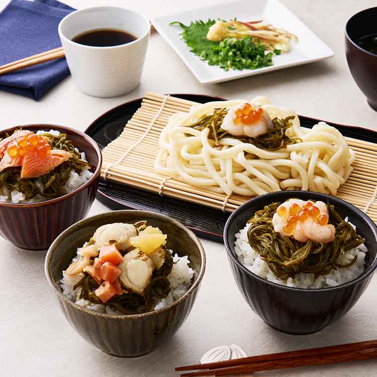 めかぶの海鮮ぶっかけ丼　４７３