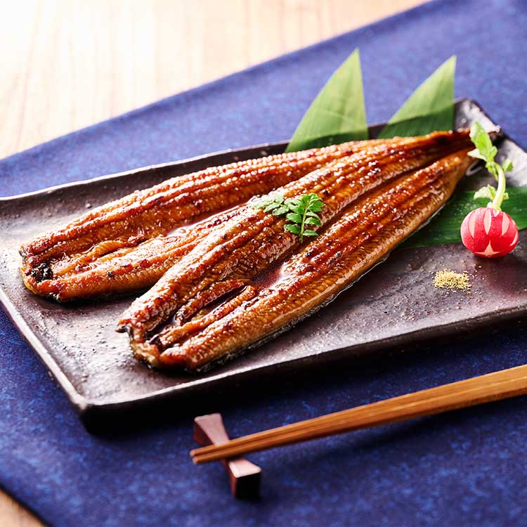 鰻楽　九州産うなぎ蒲焼２尾セット　ａＱＭＮ２／２８０