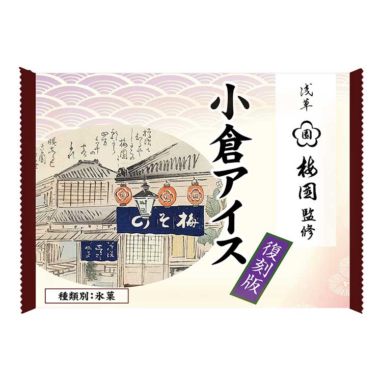 アイスクリーム　梅園監修　小倉アイスもなかＳＥＴ６個入
