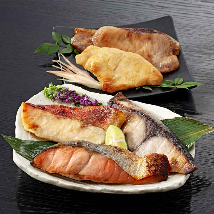 京都「辻が花」魚と肉の柚香西京漬　ＧＴＫ－５０