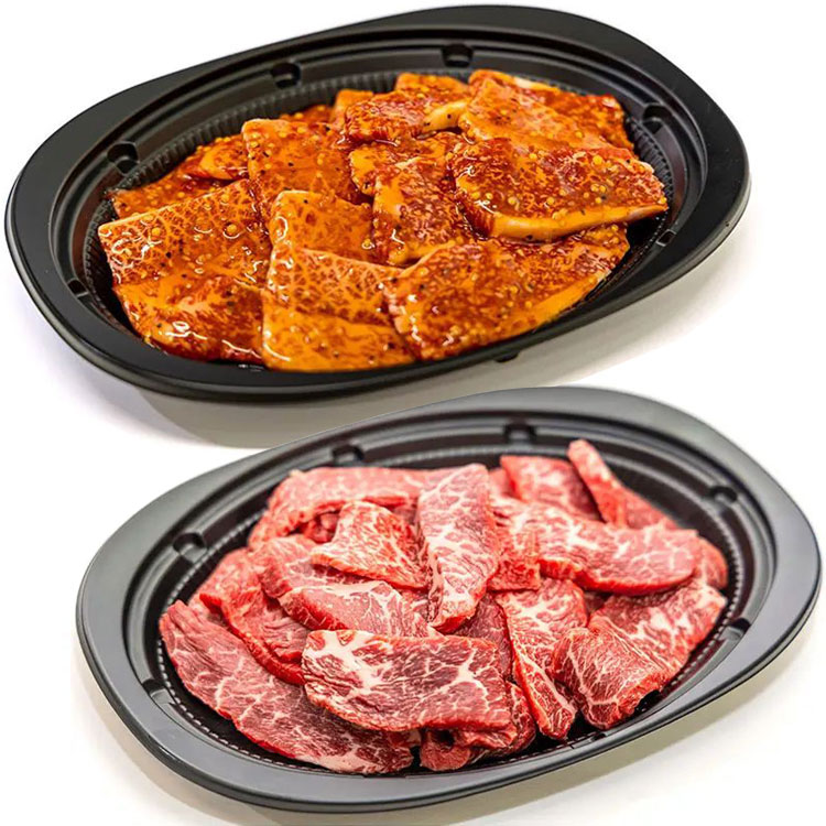【６５周年】黒毛和牛味付け・焼肉用切り落とし合計６５０ｇ