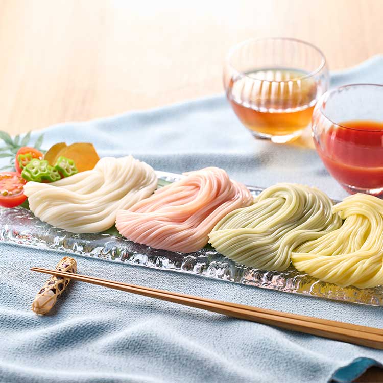 池利　まあるい彩り三輪素麺と２種のつゆ　ＯＹ－５０