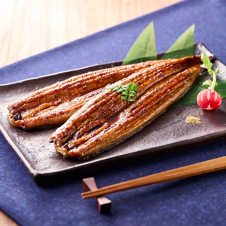 鰻楽　九州産うなぎ蒲焼２尾セット　ａＱＭＮ２／２８０