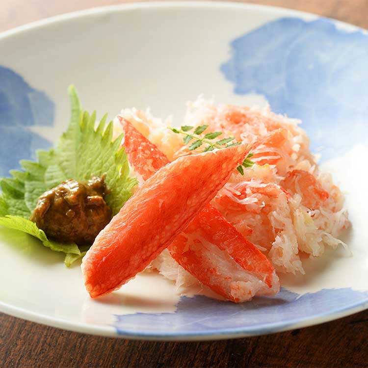 ずわい蟹盛り