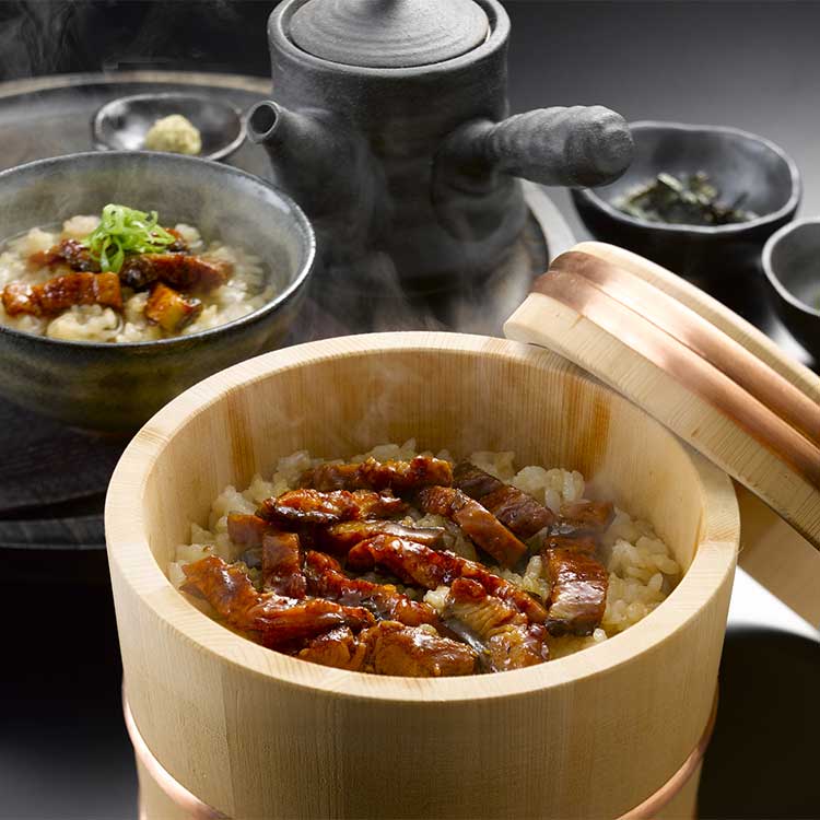 愛知　うなぎ割烹「一愼」　一愼ひつまぶし３食
