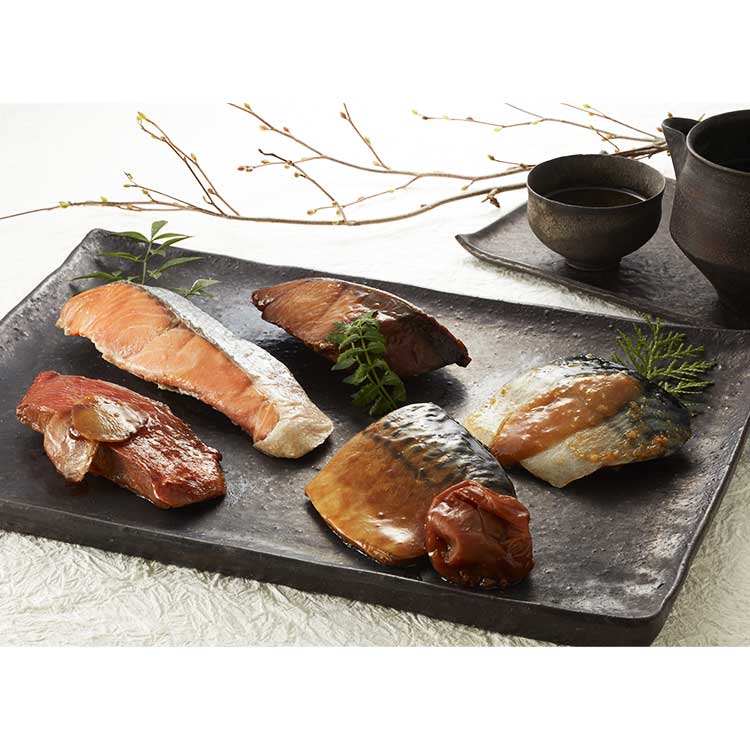 氷温熟成　煮魚・焼魚ギフトセット１０切「雅」　ＩＮー１００