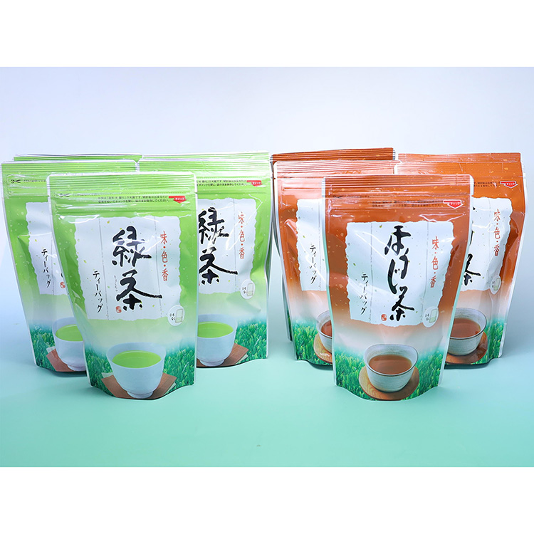 ［狭山茶製造元長峰園］２種の冷茶用ティーバッグたっぷり福箱