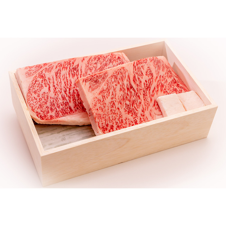 ［浅草今半］国産黒毛和牛ステーキ用ロース・リブロース４００ｇ
