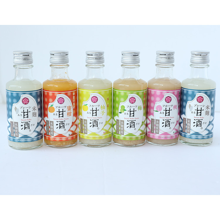［ふみこ農園］フルーツ甘酒６本セット　ＦＡ－６