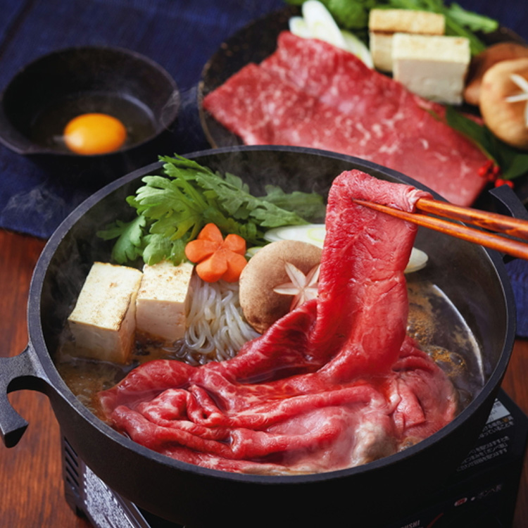 飛騨牛小分けすき焼きと国産とらふぐてっさ