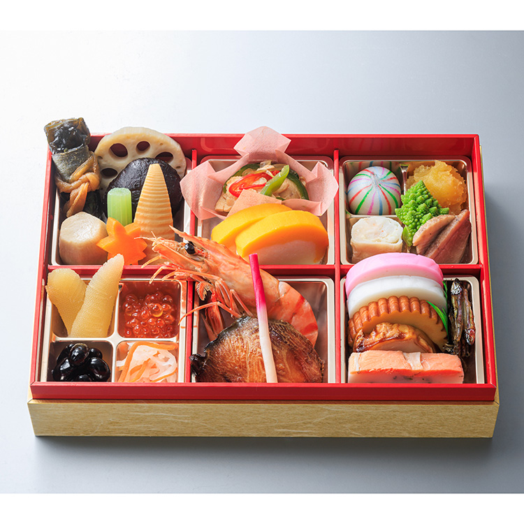 ［桃中軒］　　おせち料理　一段重