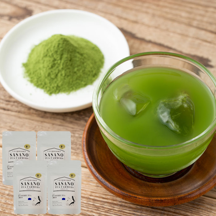 ［薩摩川内市観光物産協会］オーガニック桑茶（粉末）×４袋