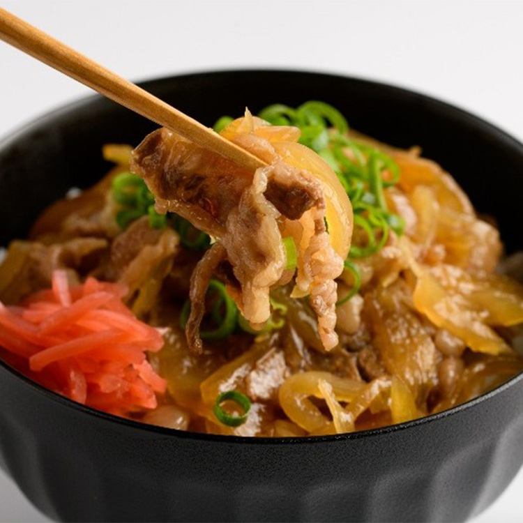 ［姫ファーム］姫牛のバラ肉　レンジ対応牛丼の素１８０ｇ×４袋
