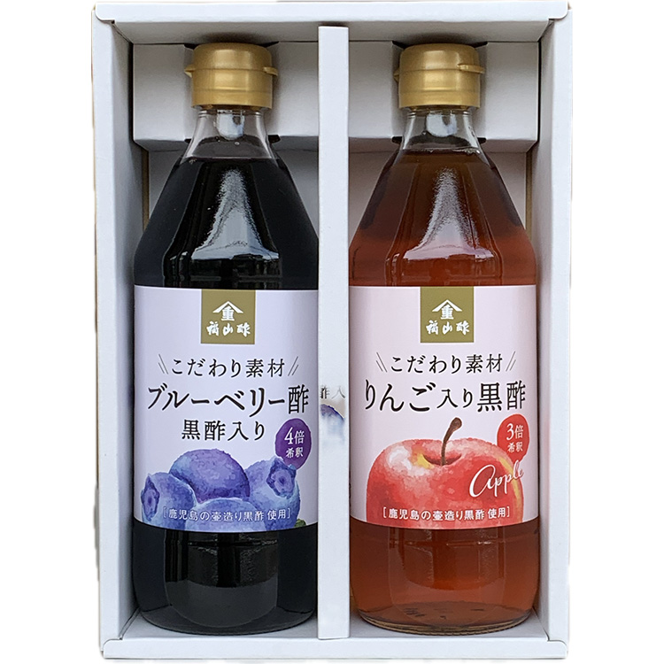 ［福山酢醸造］フルーツ黒酢セット