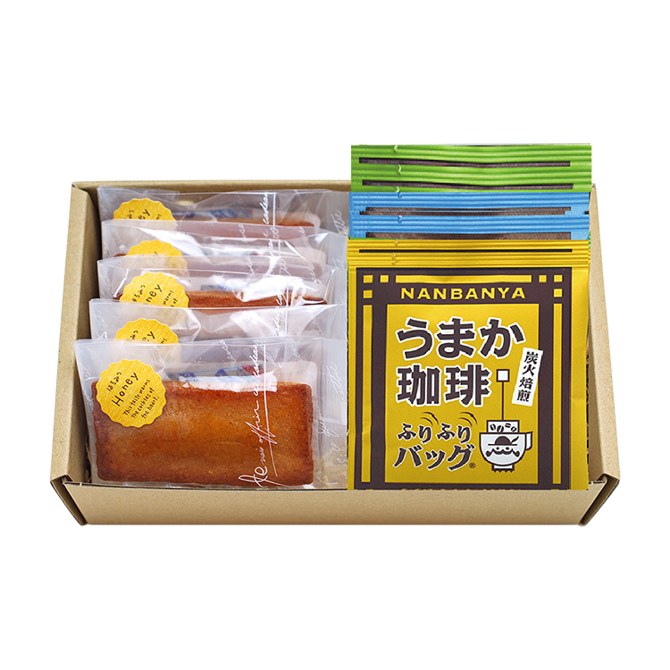 南蛮屋フィナンシェ＆コーヒーのギフトセット