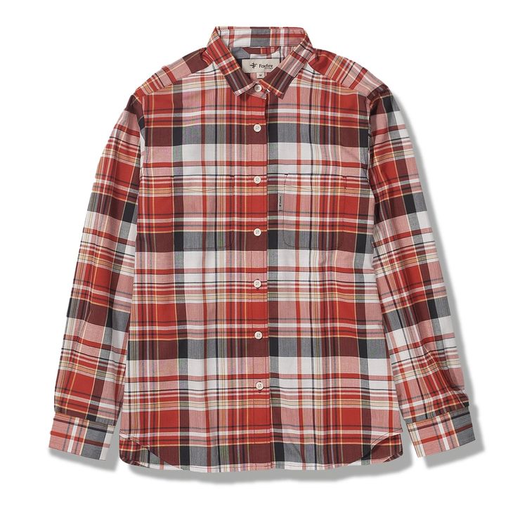 ★［フォックスファイヤー］Ｃシールドフレッシュチェックシャツ　（Ｗｏｍｅｎ’ｓ／８２１２５７５）