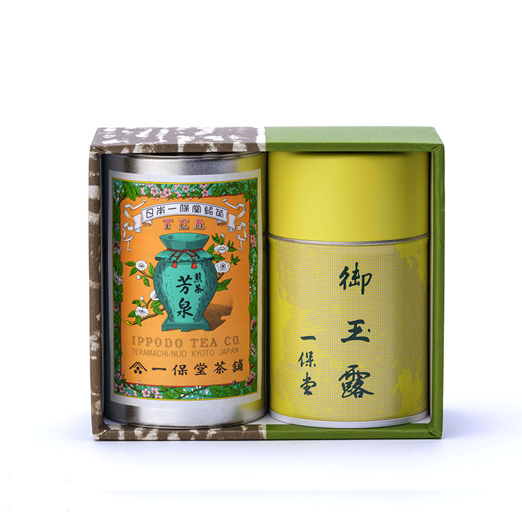 ［一保堂茶舖］玉露・煎茶詰合せＴＯ５Ａ０