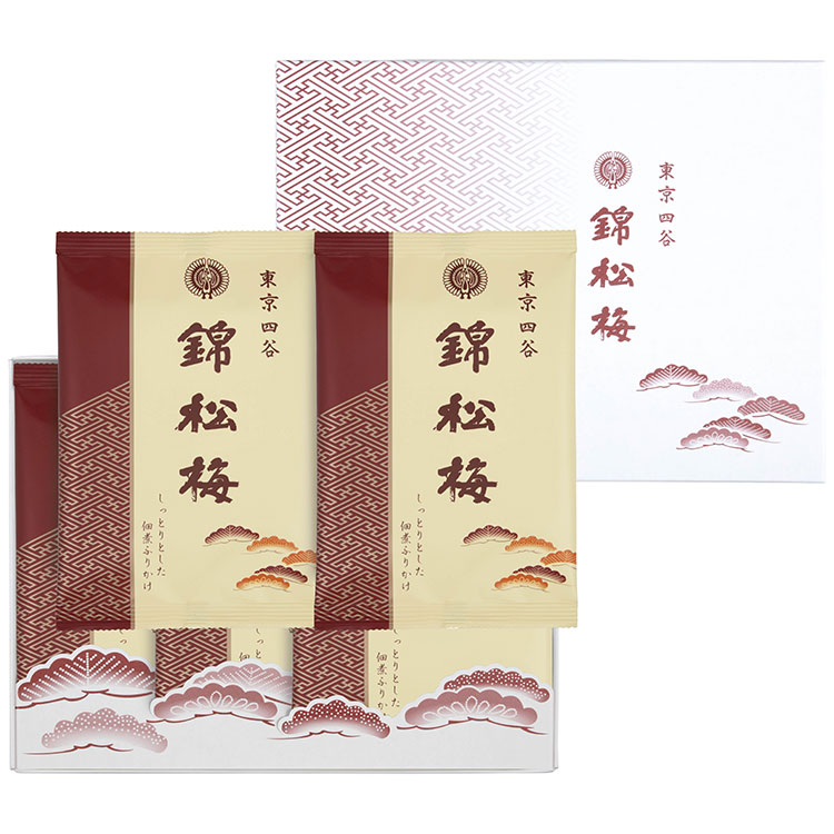 ［錦松梅］袋入（１３０ｇ×５袋・ギフト箱）