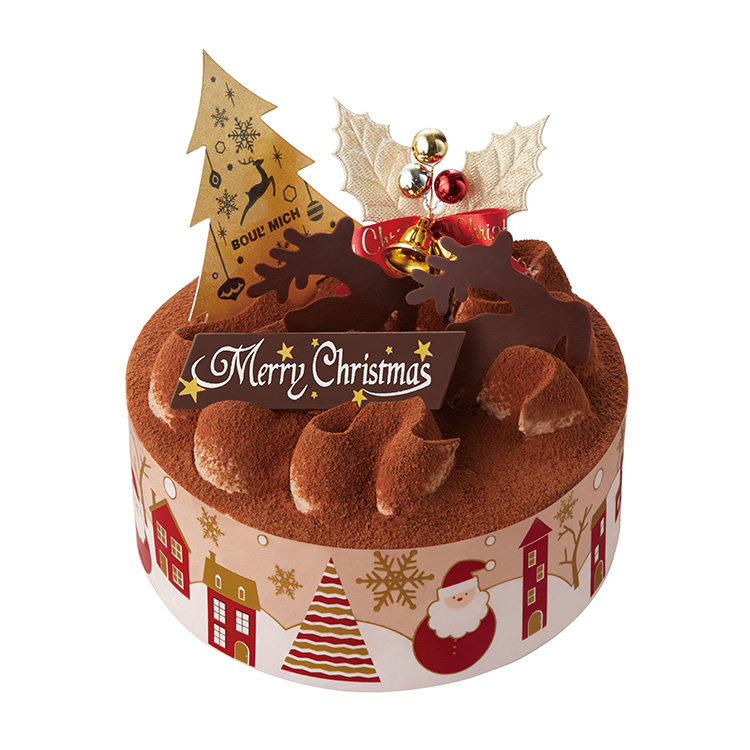 ★［ブールミッシュ］クリスマス・ショコラケーキ４号＜町田店５階　特設会場受け取り＞