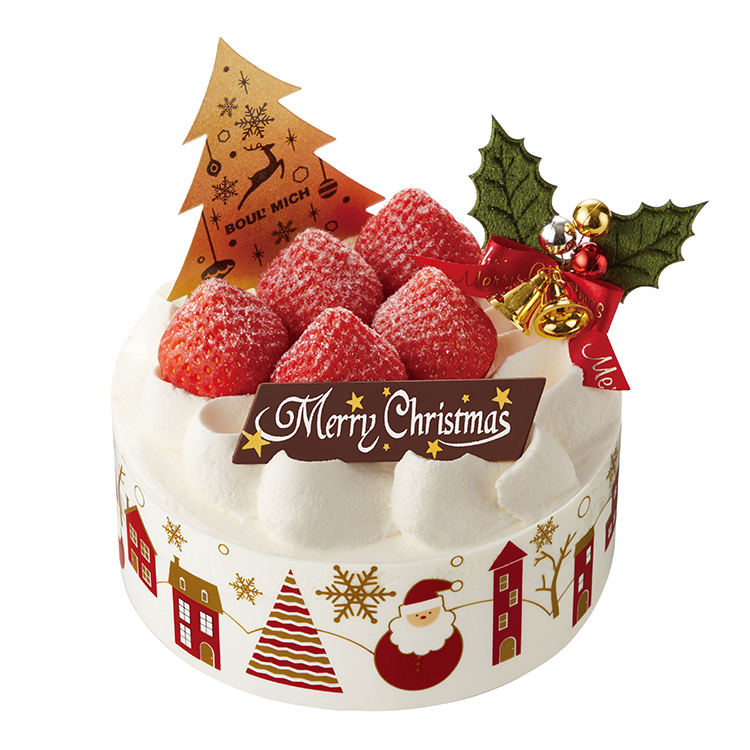 ★［ブールミッシュ］クリスマス・苺ショートケーキ４号＜町田店５階　特設会場受け取り＞