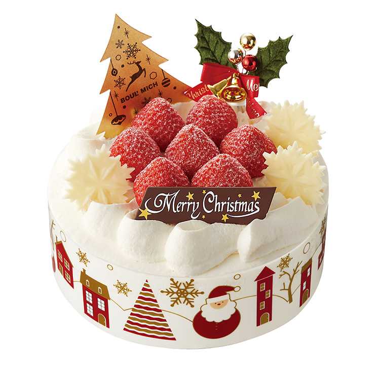 ★［ブールミッシュ］クリスマス・苺ショートケーキ５号＜町田店５階　特設会場受け取り＞