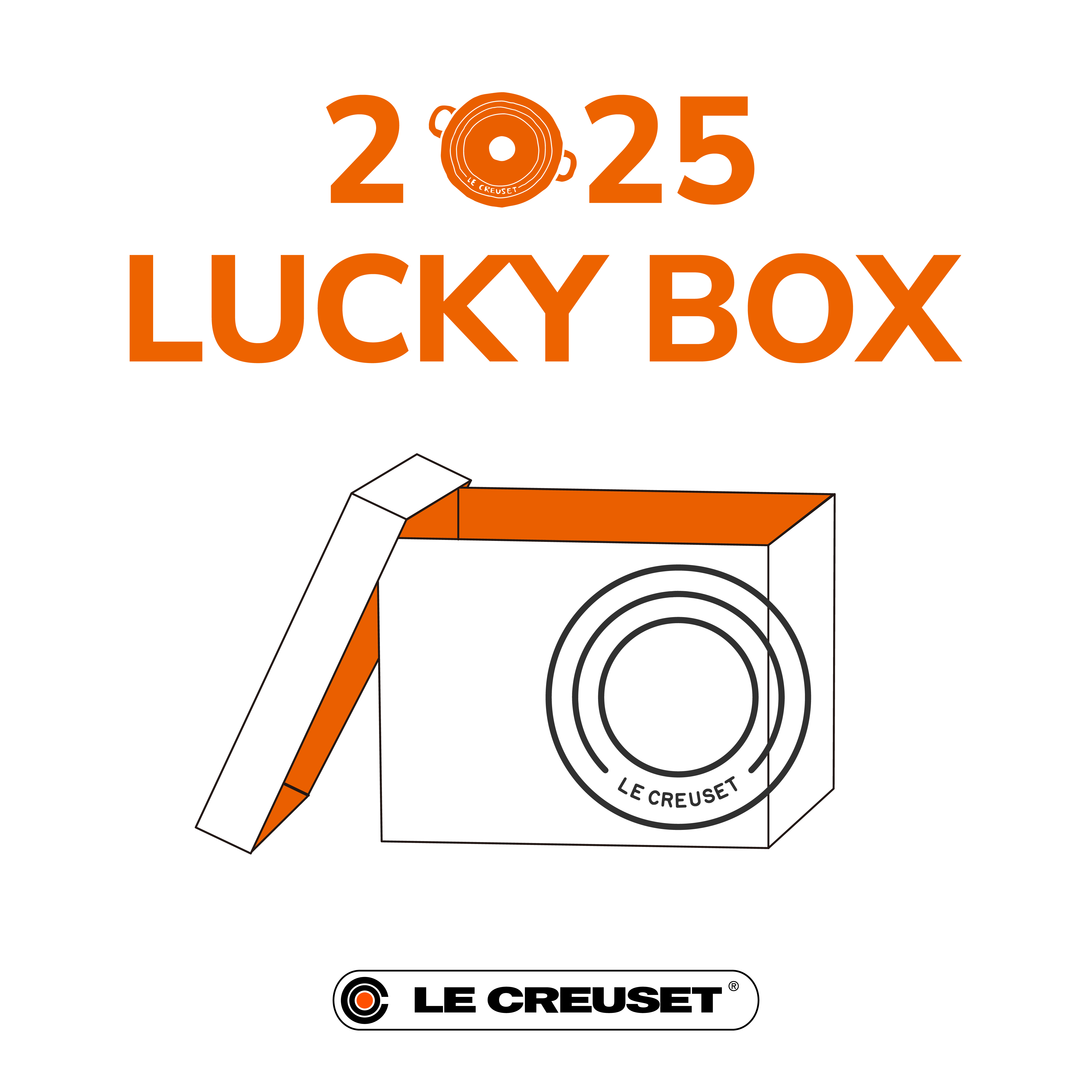 ★［ル・クルーゼ］２０２５ＬｕｃｋｙＢｏｘ２００００Ａ（カイエン）