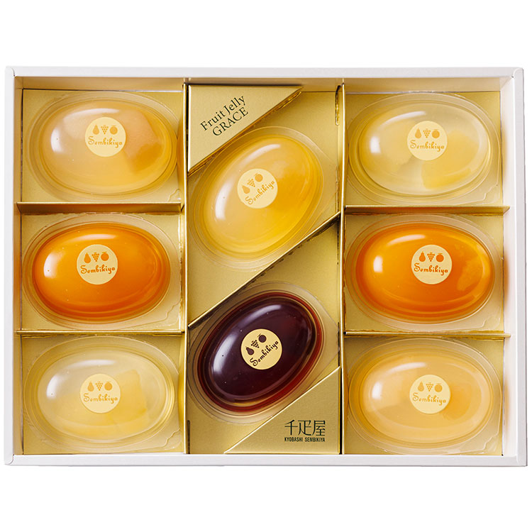 ［京橋千疋屋］フルーツゼリー「恵」８個入