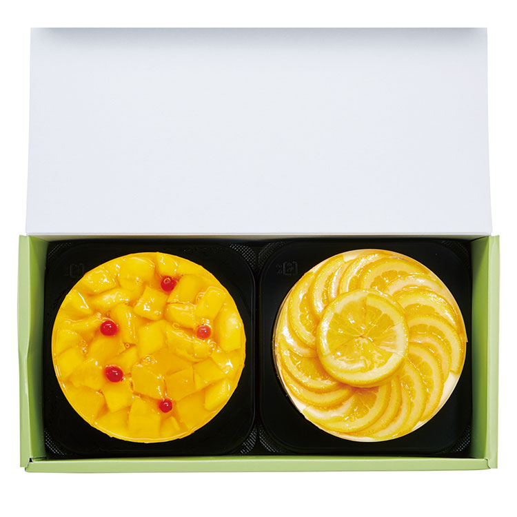 ［京橋千疋屋］フルーツケーキセット