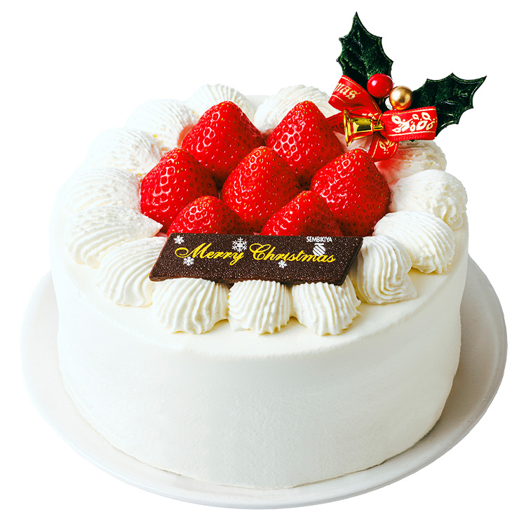 ☆［京橋千疋屋］Ｘｍａｓ苺のショート５号＜ふじさわ地下１階　イベントコーナー受け取り＞