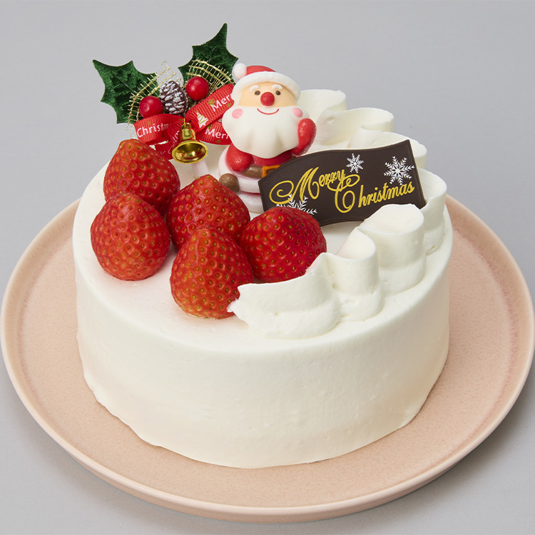 ☆［横浜フランス菓子　プチ・フルール］Ｘ’ｍａｓ生デコレーション５号＜ふじさわ地下１階　イベントコーナー受け取り＞