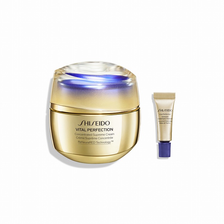 [ＳＨＩＳＥＩＤＯ]バイタルパーフェクション　モイスチャライザー＆シワ改善クリームキット（シュプリームクリームコンセントレート）