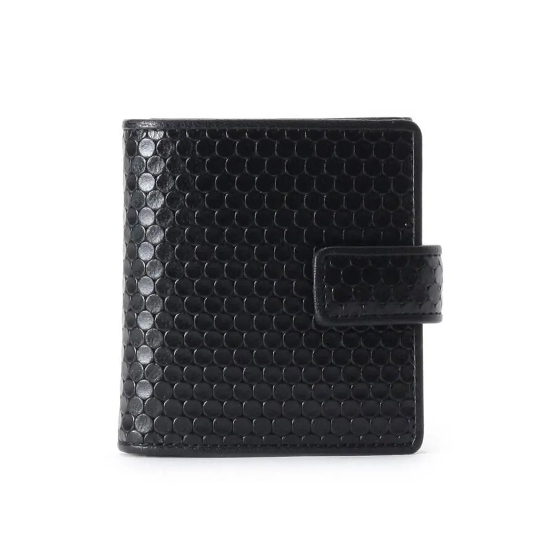 ［ヒロコ ハヤシ］CARDINALE 薄型二つ折り財布 ブラック ［ヒロコ ハヤシ］ＣＡＲＤＩＮＡＬＥ 薄型二つ折り財布 ブラック