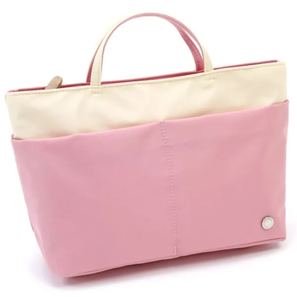 ［キタムラ］バッグインバッグ ZH0376 ピンク／ベージュ ピンク/ベージュ ［キタムラ］バッグインバッグ ＺＨ０３７６ ピンク／ベージュ