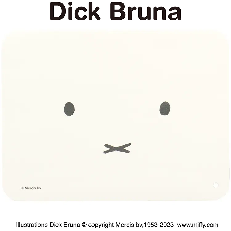 ［Dick Bruna］食器のバスマット フェイス ［Ｄｉｃｋ Ｂｒｕｎａ］食器のバスマット フェイス
