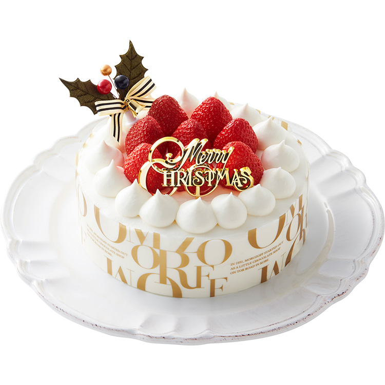 ［モロゾフ］クリスマスストロベリーショートケーキ１５ｃｍ