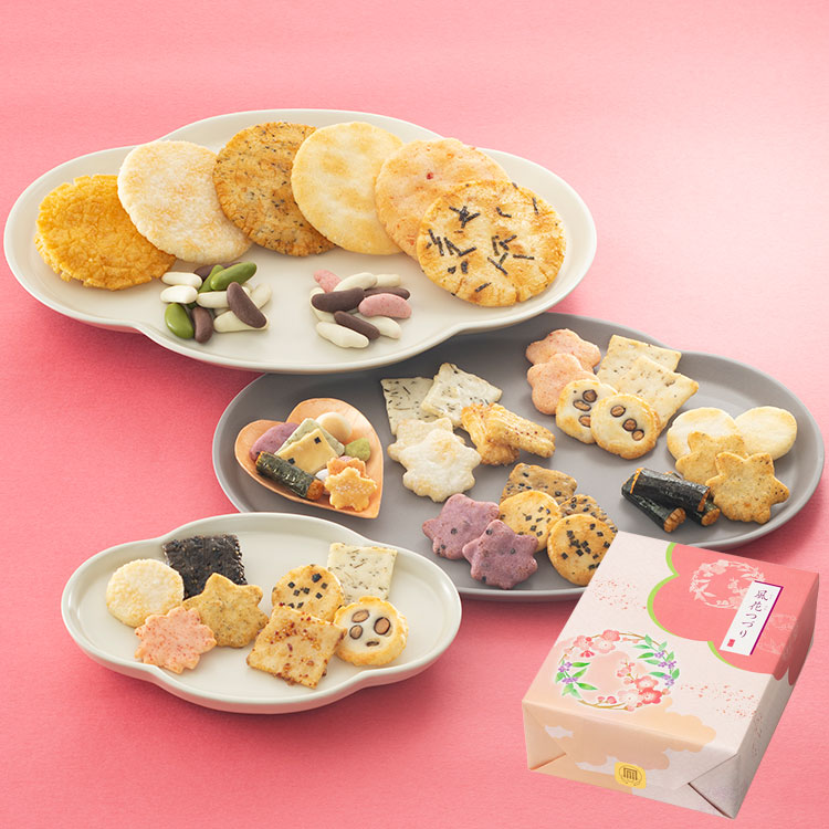 ［京都・宇治式部郷］風花つづり　Ｂ化粧箱