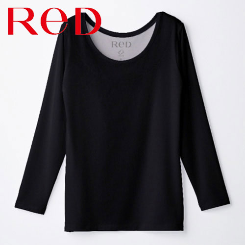 ［ＲｅＤ］バイタルテック　Ｕネックインナー長袖　肩コリ改善（女性用）