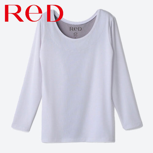 ［ＲｅＤ］バイタルテック　Ｕネックインナー長袖　肩コリ改善（女性用）