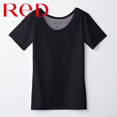 ［ＲｅＤ］バイタルテック　Ｕネックインナー半袖　肩コリ改善（女性用）