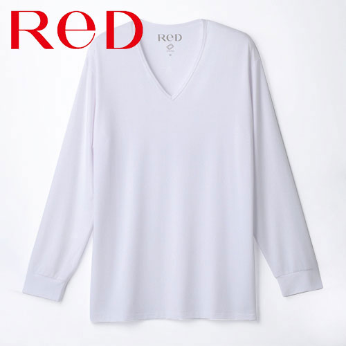 ［ＲｅＤ］バイタルテック　Ｖネックインナー長袖（男性用）