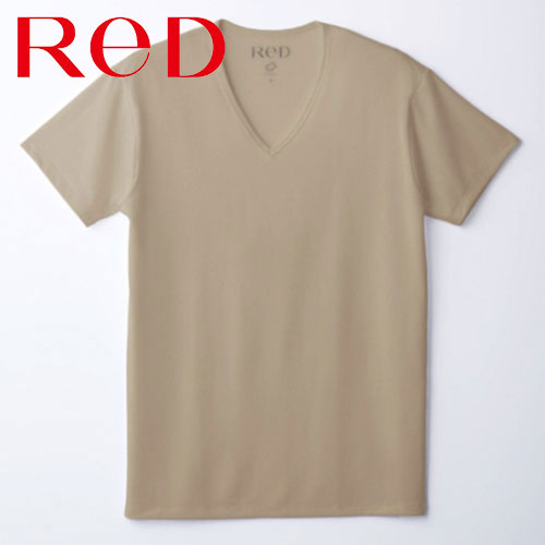 ［ＲｅＤ］バイタルテック　Ｖネックインナー半袖（男性用）