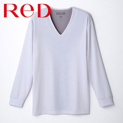 ［ＲｅＤ］バイタルテック　Ｖネックインナー長袖　肩コリ改善（男性用）