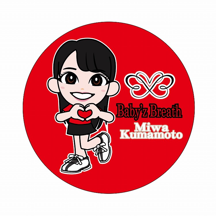 人気アイドルボウラー　熊本美和　ステッカー