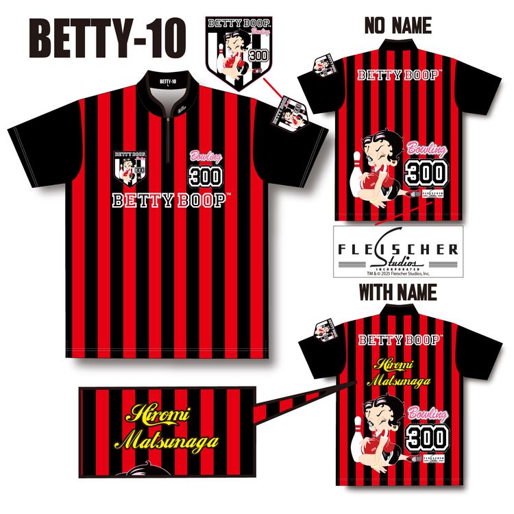 ベティ・ブープ×Ｐｒｏａｍａウェア　ＢＥＴＴＹ－１０　Ｍ　ネームなし　